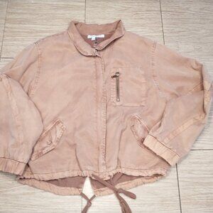 Young Fabulous and Broke Tan Light weight Jacket